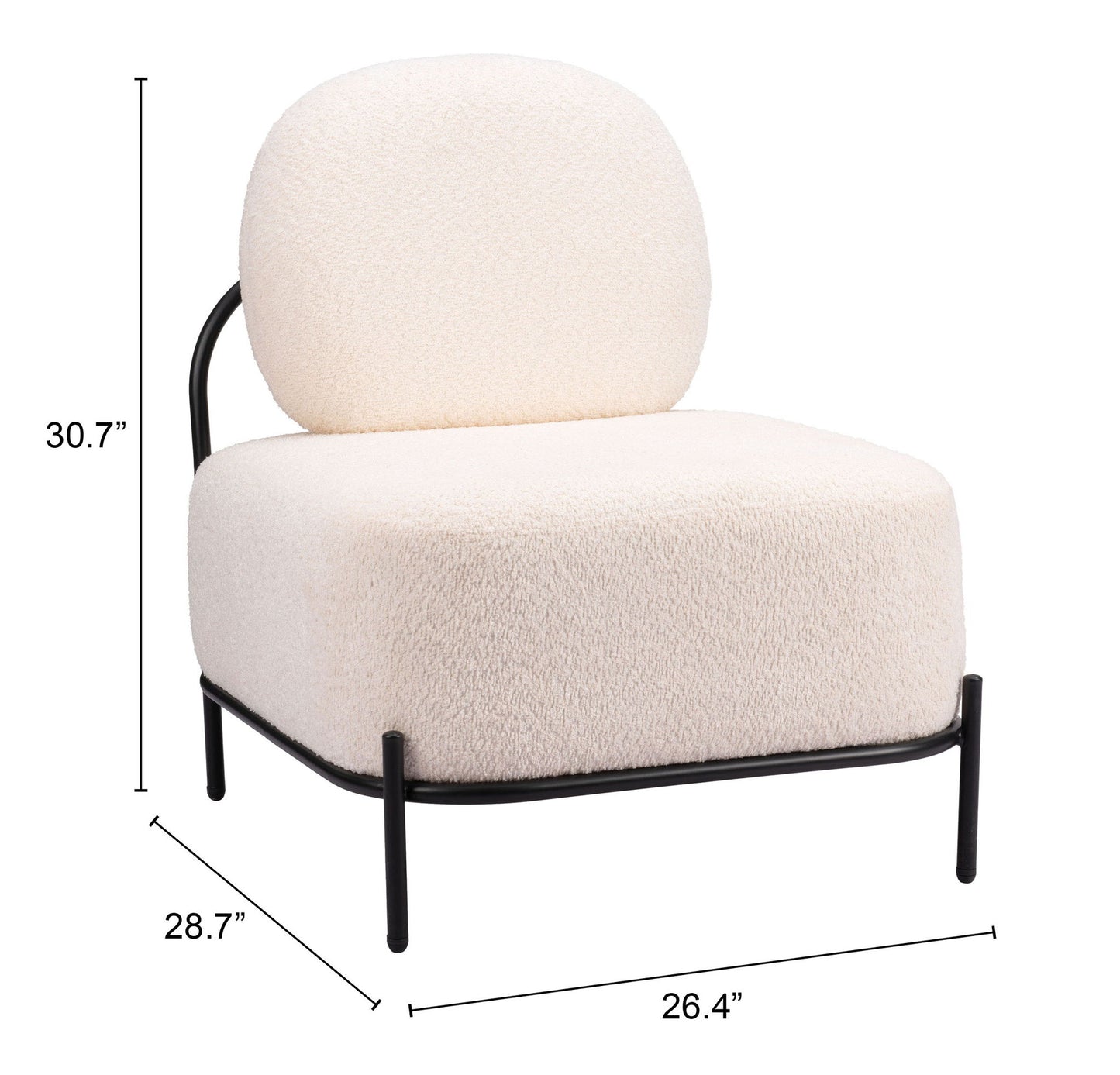 Arendal - Accent Chair - Vanilla