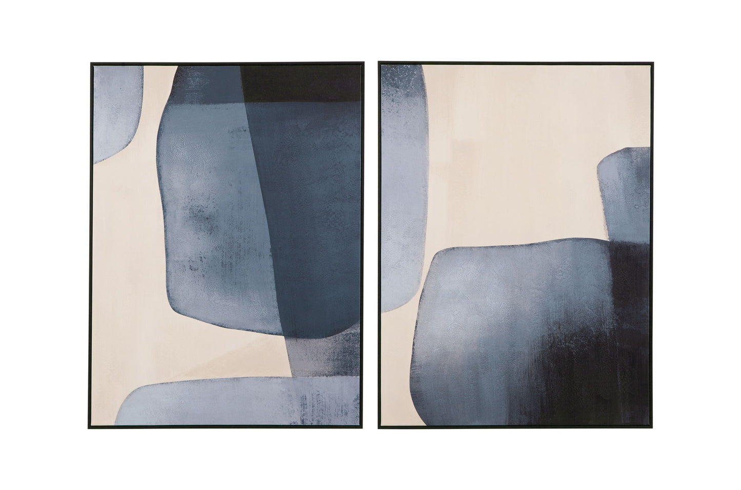 Lively Canvas Art (Set of 2) - Blue