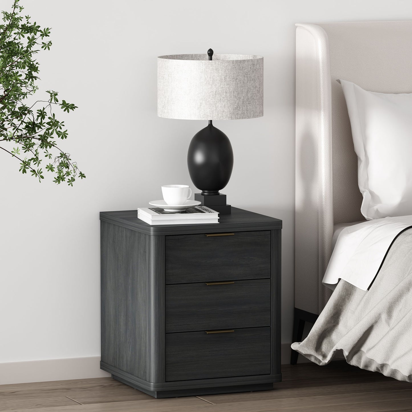Manhattan Evelyn - 3-Drawer Nightstand
