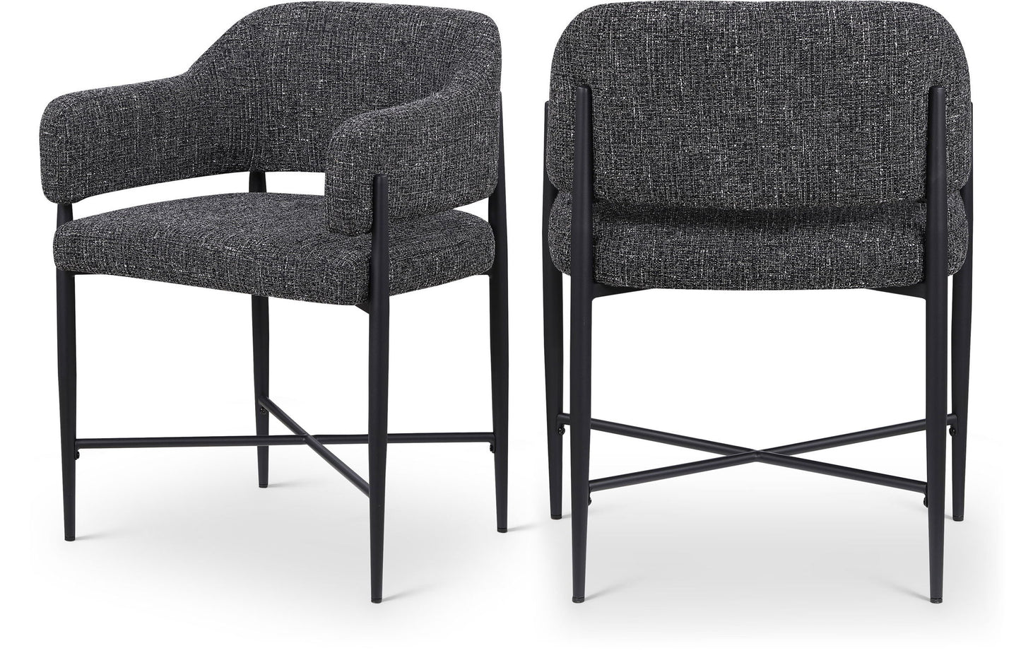 Dame - Fabric Upholstered Dining Chair (Set of 2)