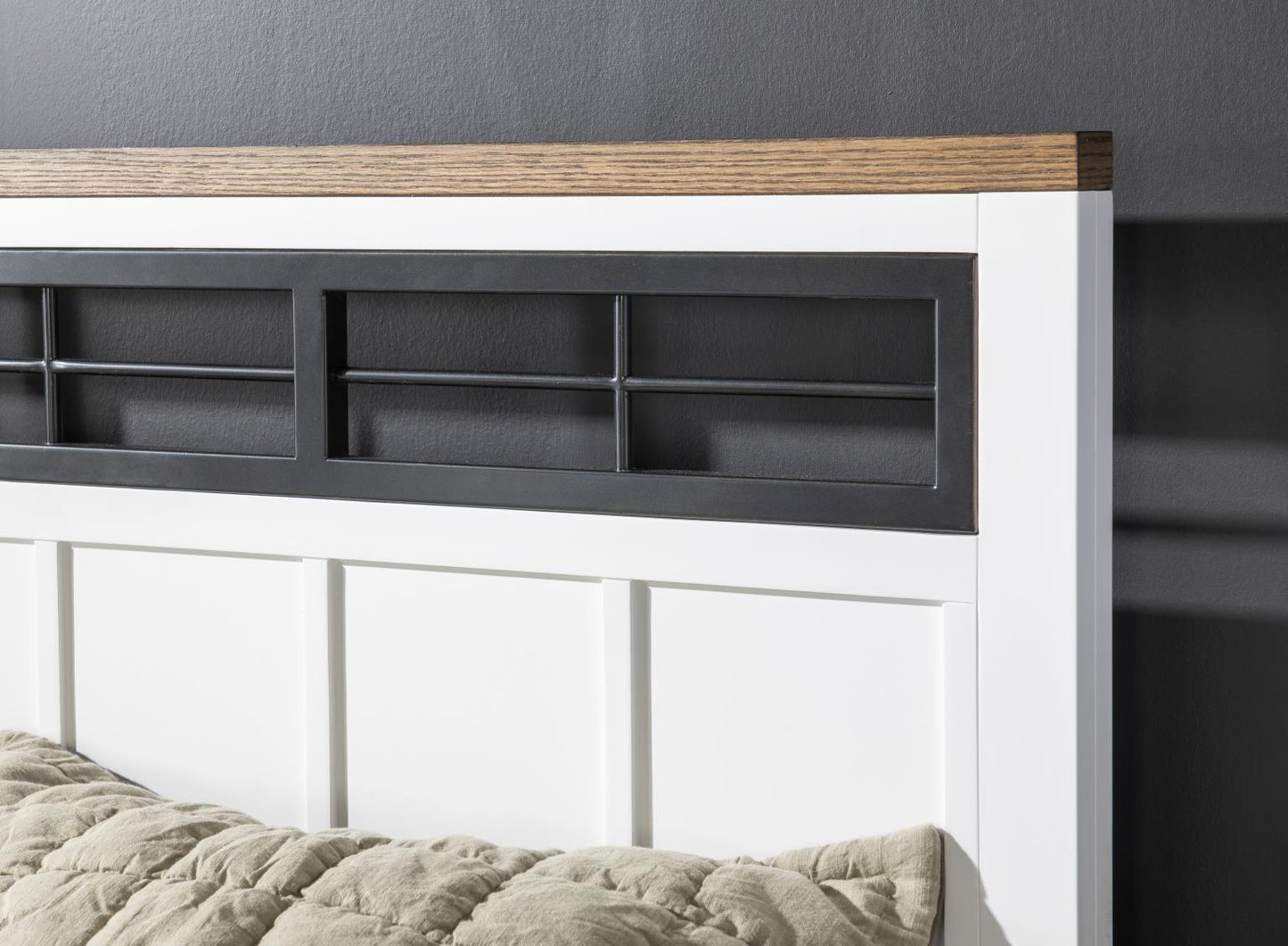 Dutton - Complete Panel Bed With Storage