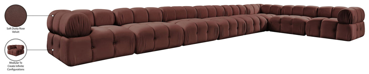 Orin - 8 Piece Modular Sectional (5 Modular Chairs, 3 Corner Chairs)