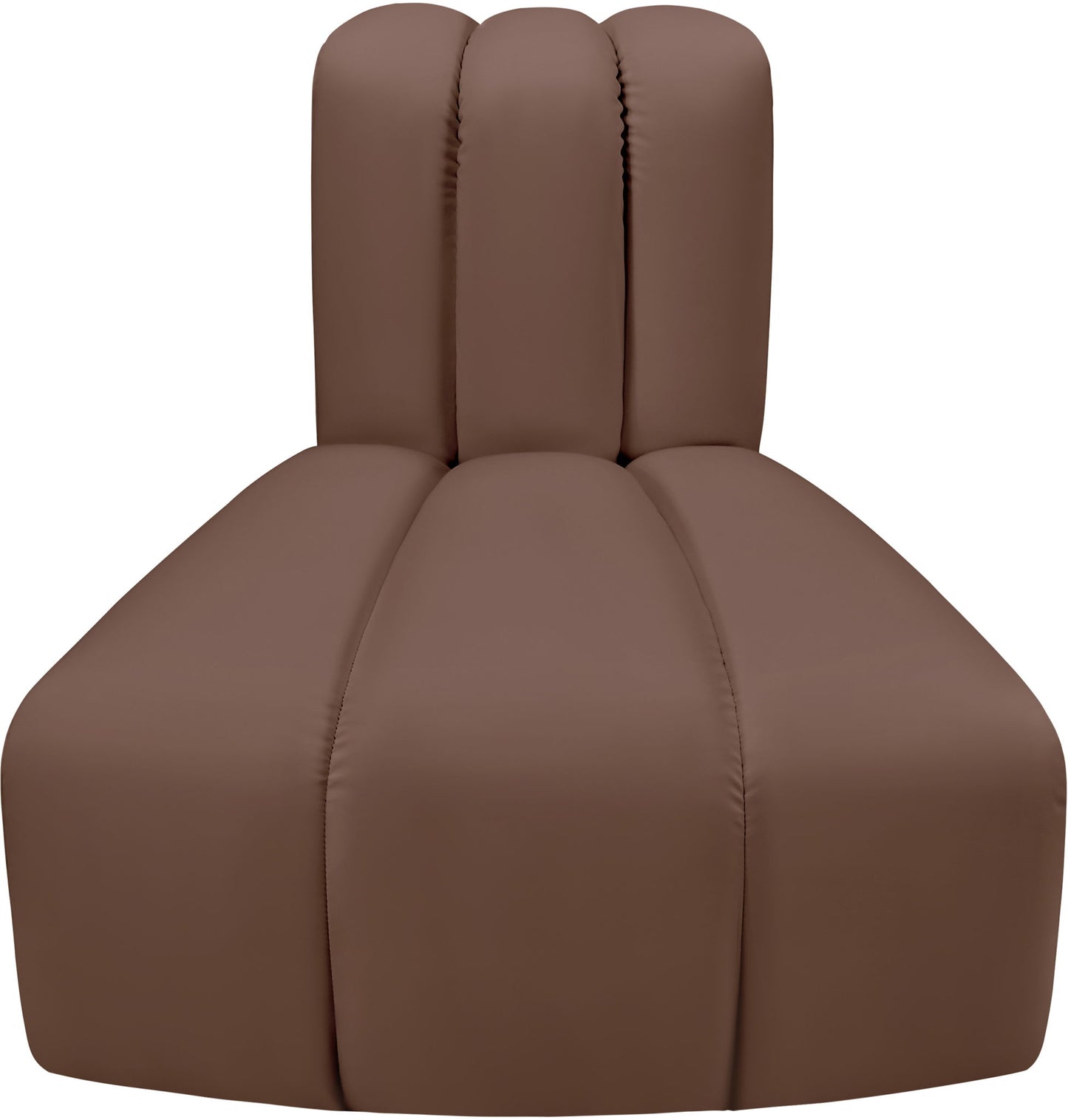 Arc - Faux Leather Reverse Corner Chair