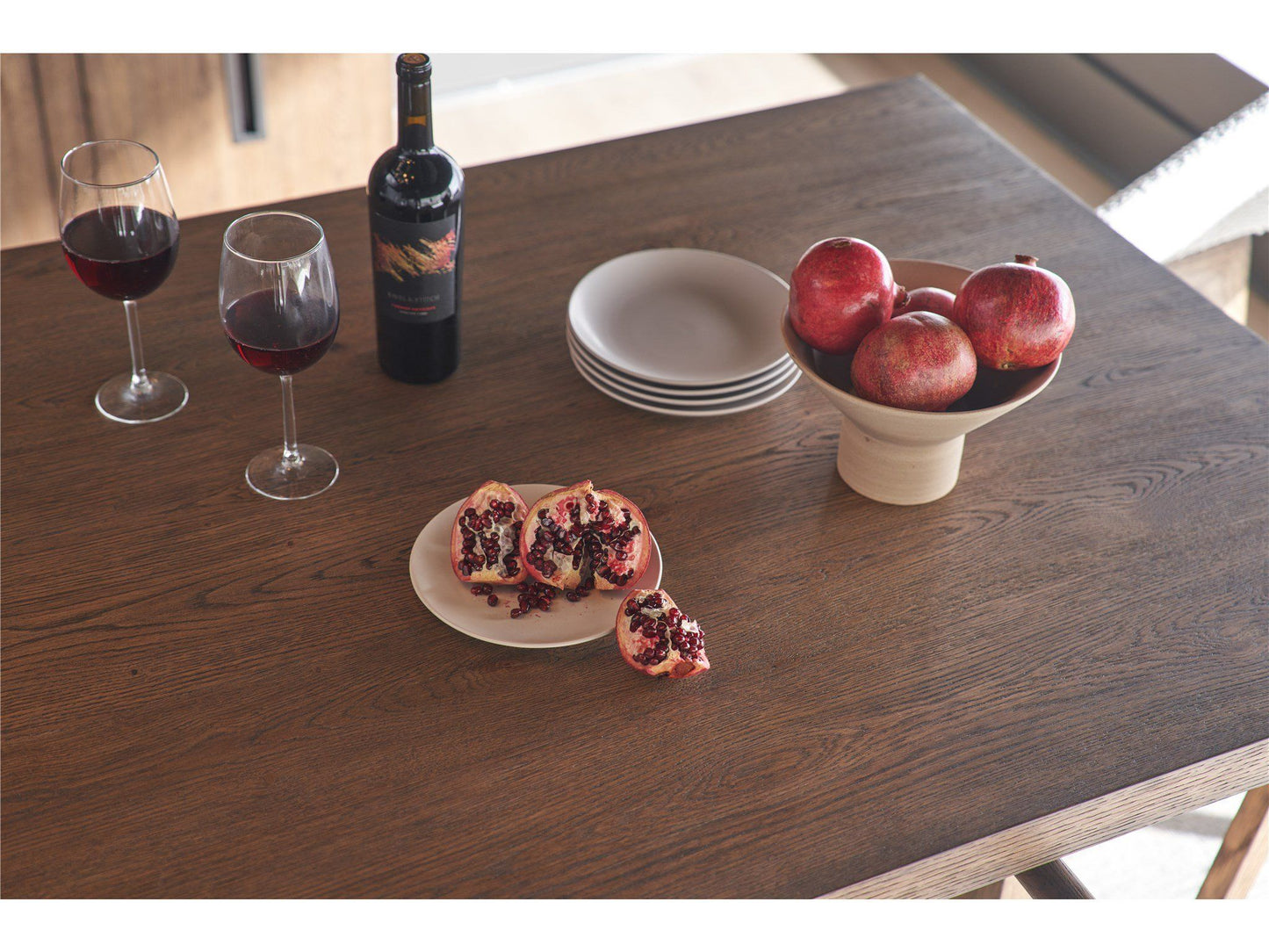 Modern - Eden Dining Table - Dark Brown