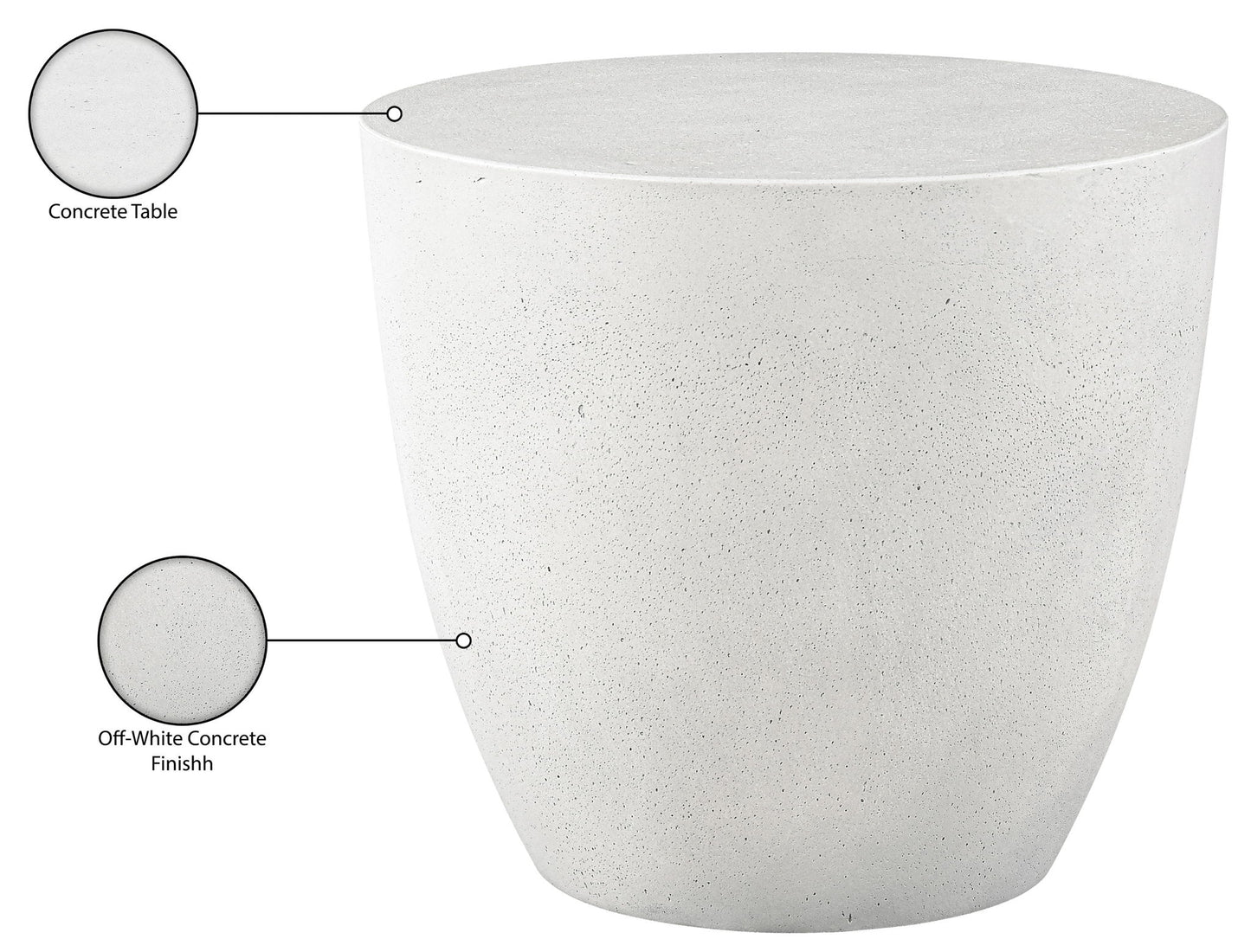 Reggio - Concrete Indoor/Outdoor Table