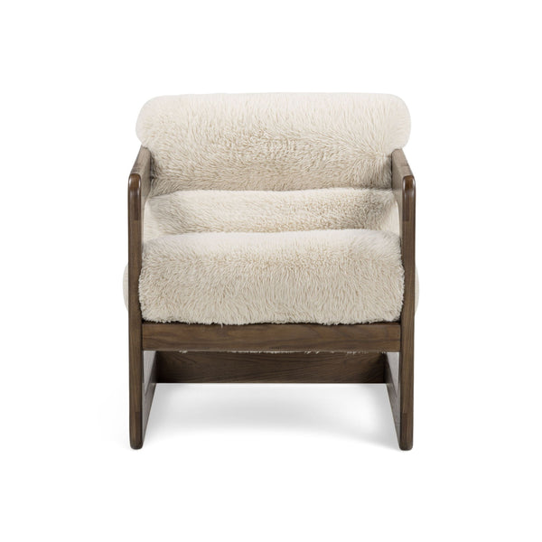 Palma - Vegan Shearling Accent Chair
