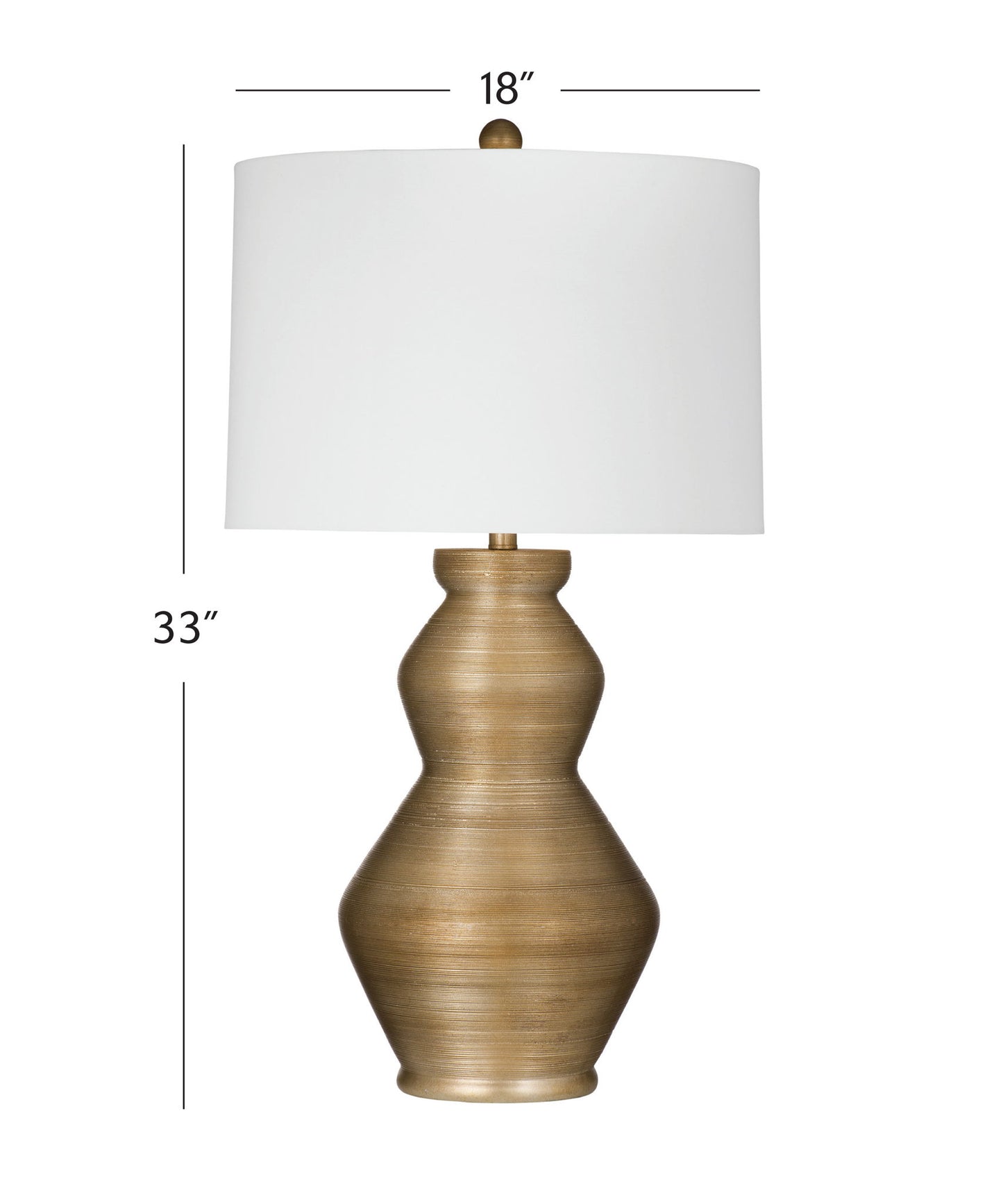 Panola - Table Lamp - Gold