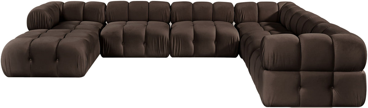 Orin - 7 Piece Modular Sectional (3 Modular Chairs, 3 Corner Chairs & Ottoman)