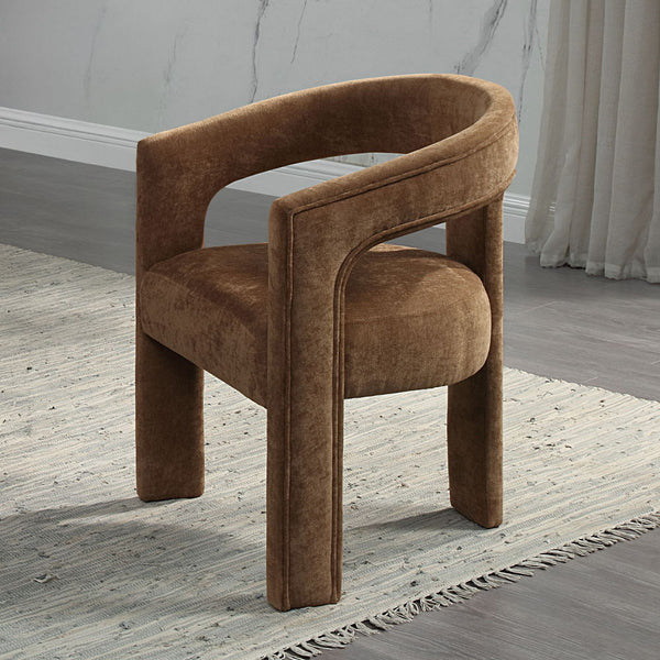 Leonardo - Arm Chair (Set of 2) - Brown Linen