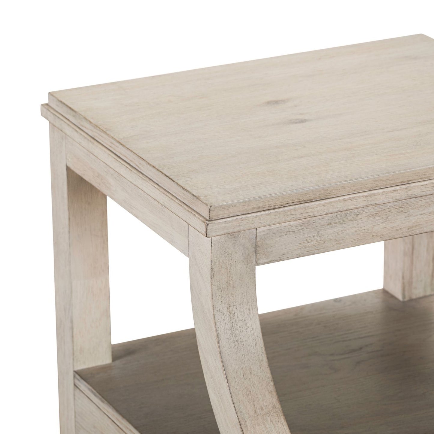 New Haven - Chairside Table - Sanctuary White