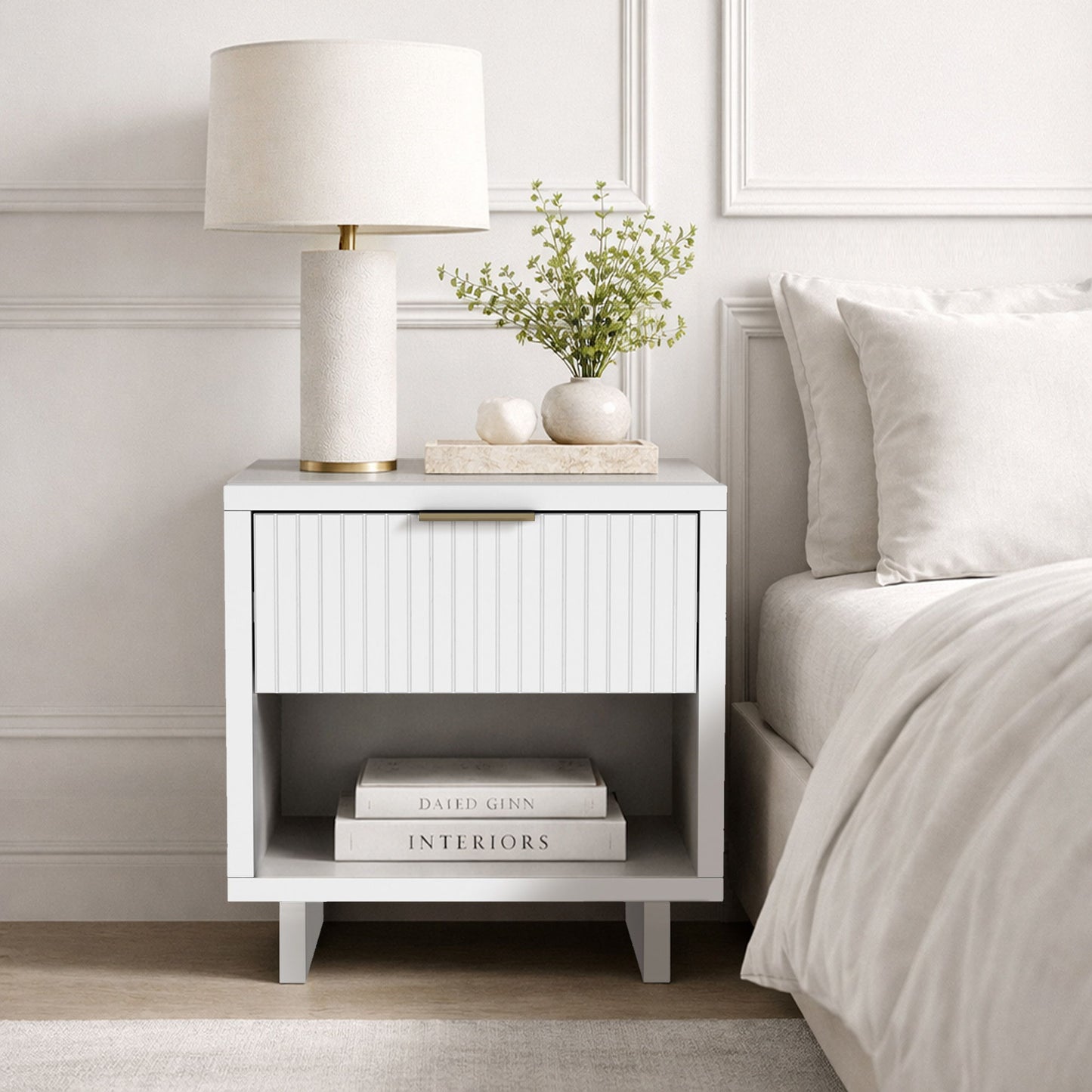 Manhattan Elara - Solid Wood Nightstand
