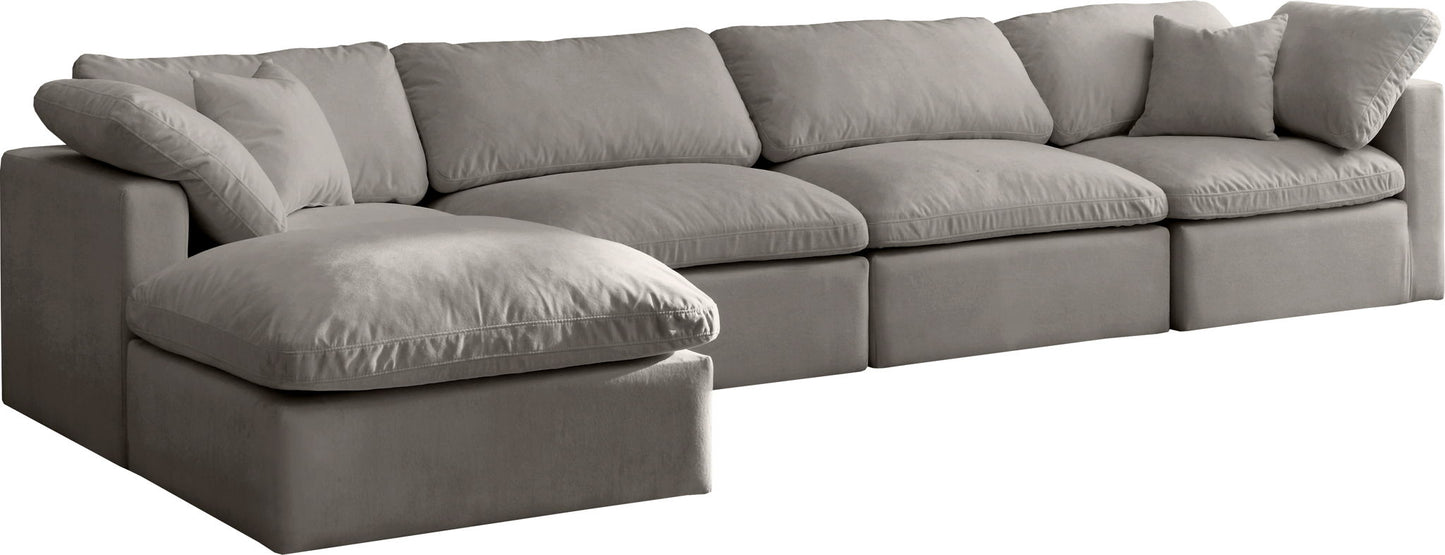 Plush - 5 Piece Modular Sectional