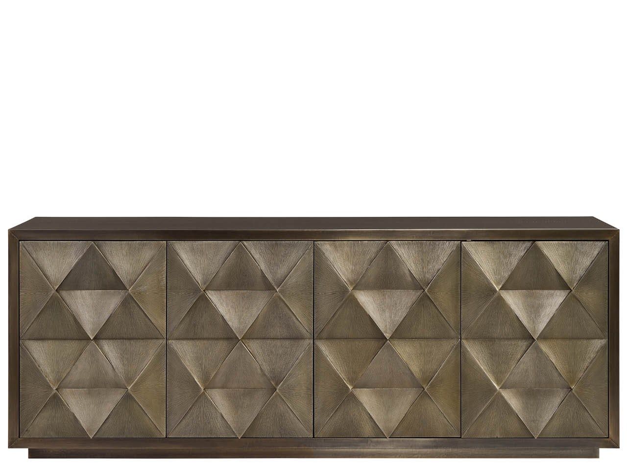 Modern - Origami Credenza - Bronze
