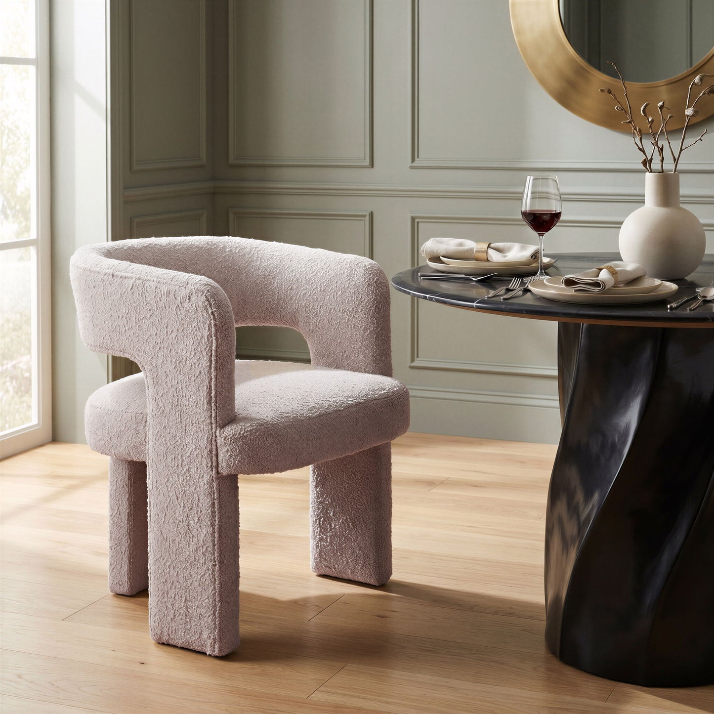 Java - Accent Chair - Sandy Beige