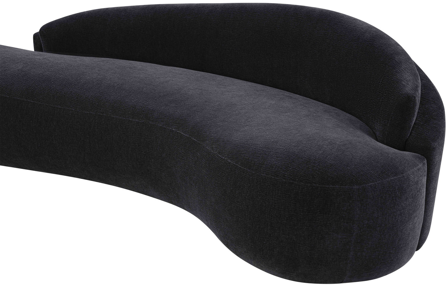 Caspian - Chenille Fabric Upholstered Loveseat