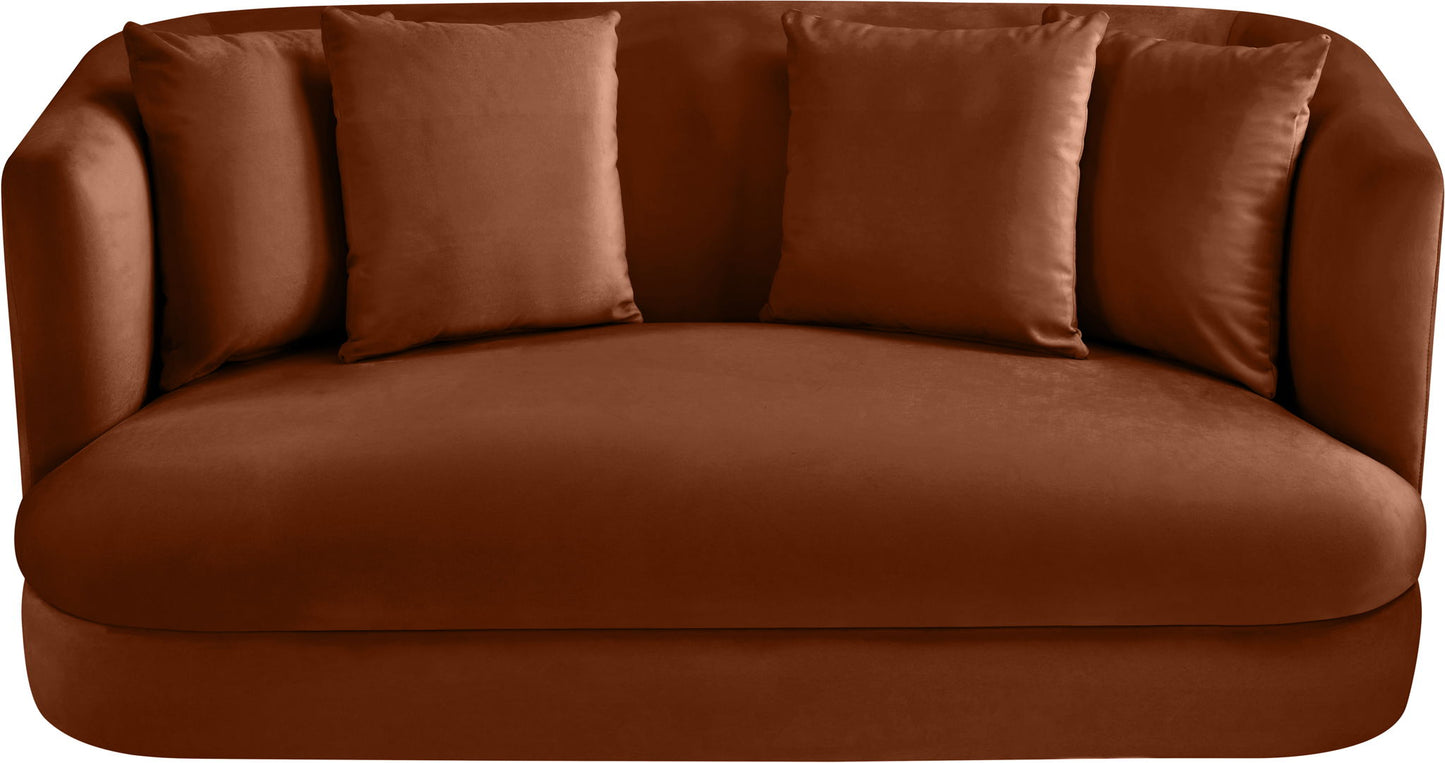 Alder - Loveseat - Cognac