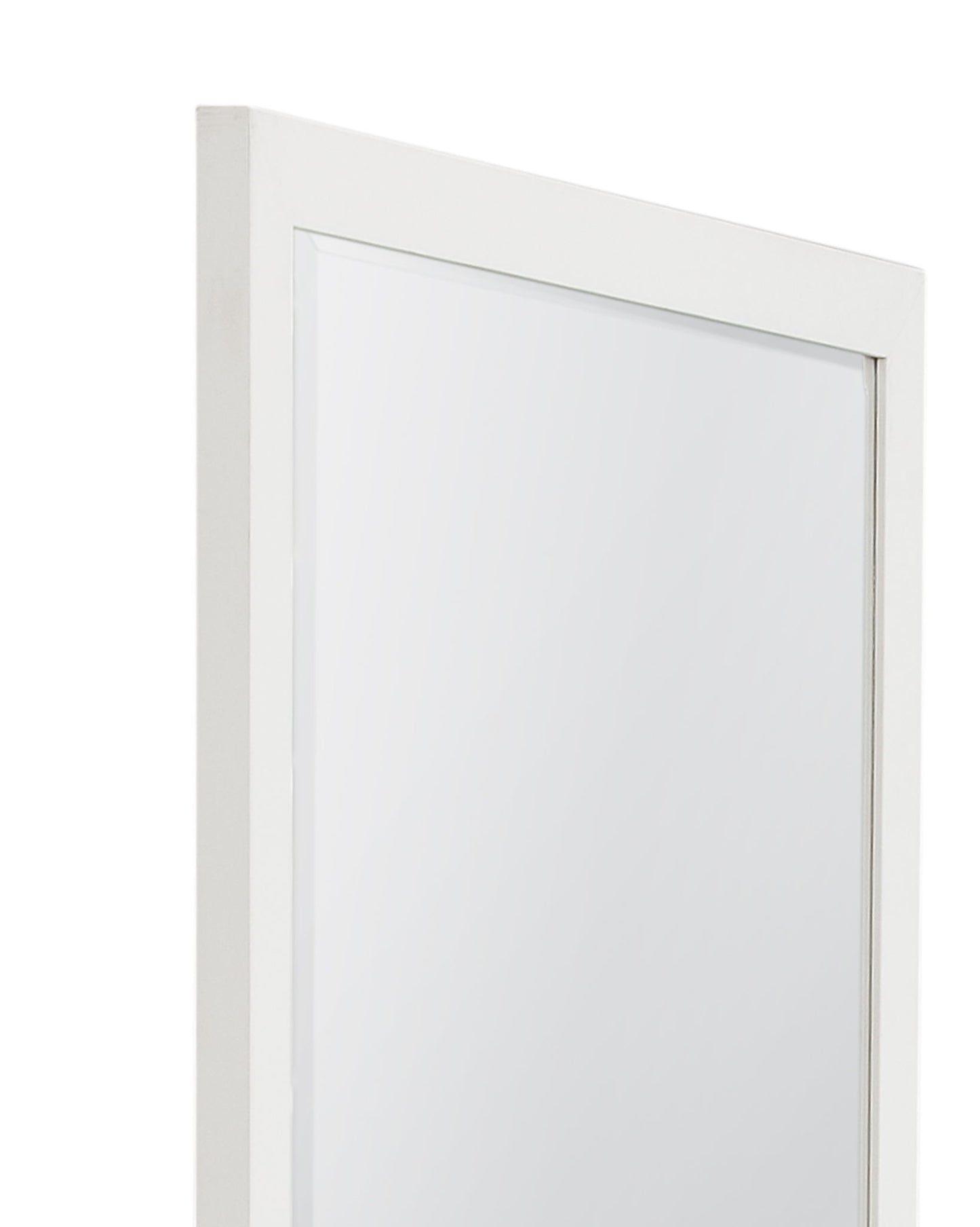 Emryn - Floor Mirror - Classic White