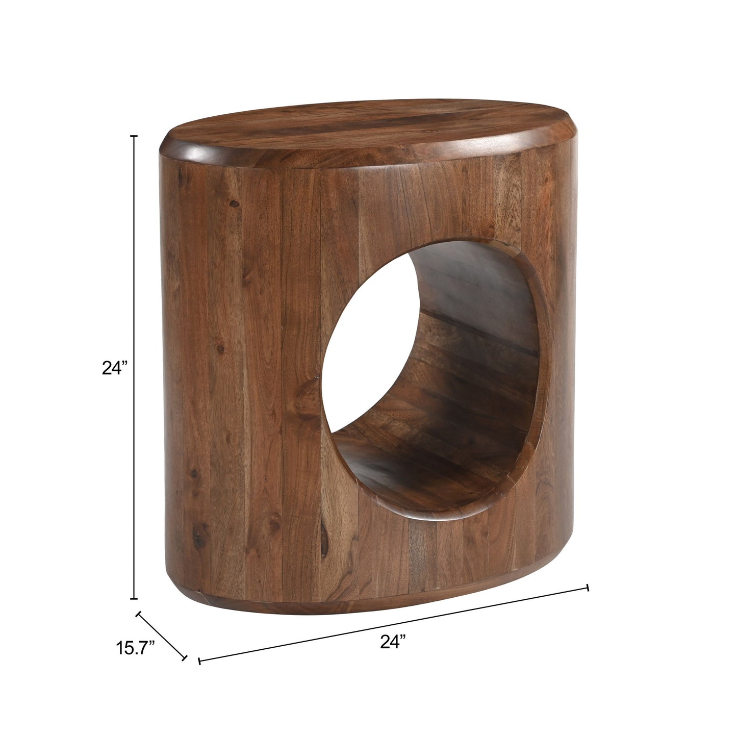 Cavo - Side Table - Brown