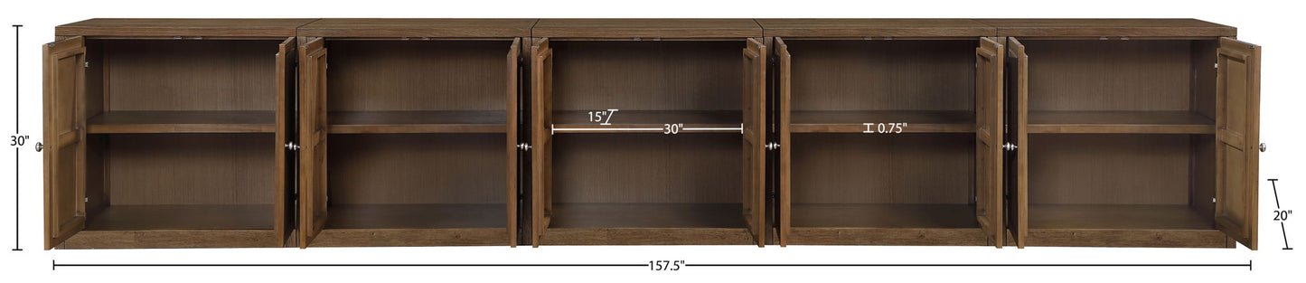 Vero - Solid Wood And Oak Venee Sideboard/Buffet