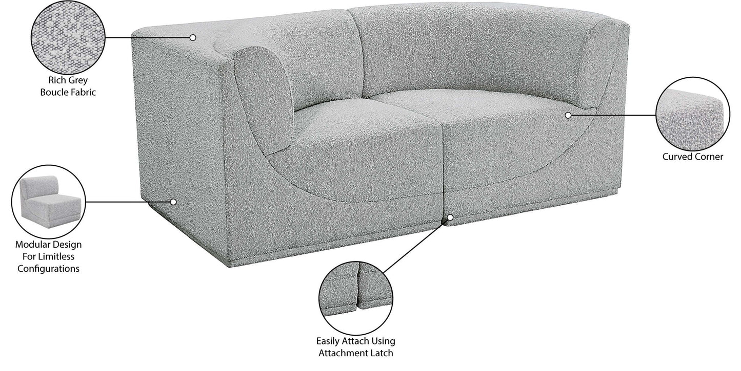 Ollie - 2 Seat Modular Sofa