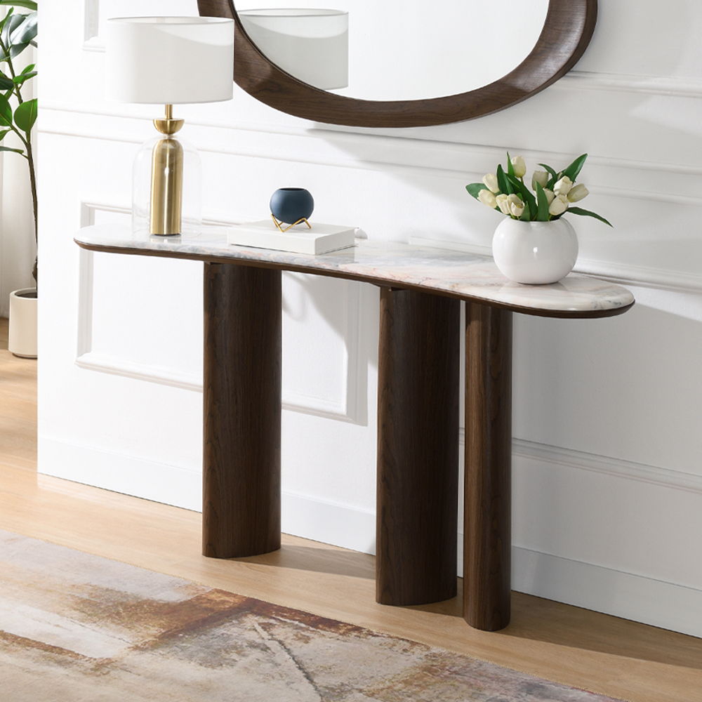 Hanale - Table With Marble Top