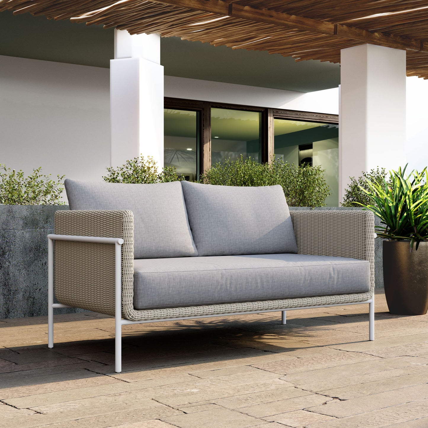 Frais - Loveseat - Gray