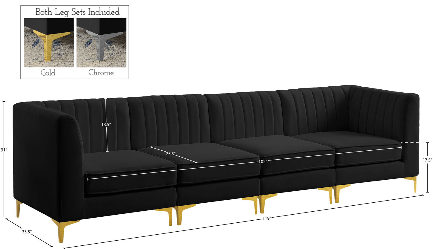Alina - Modular 4 Seat Sofa