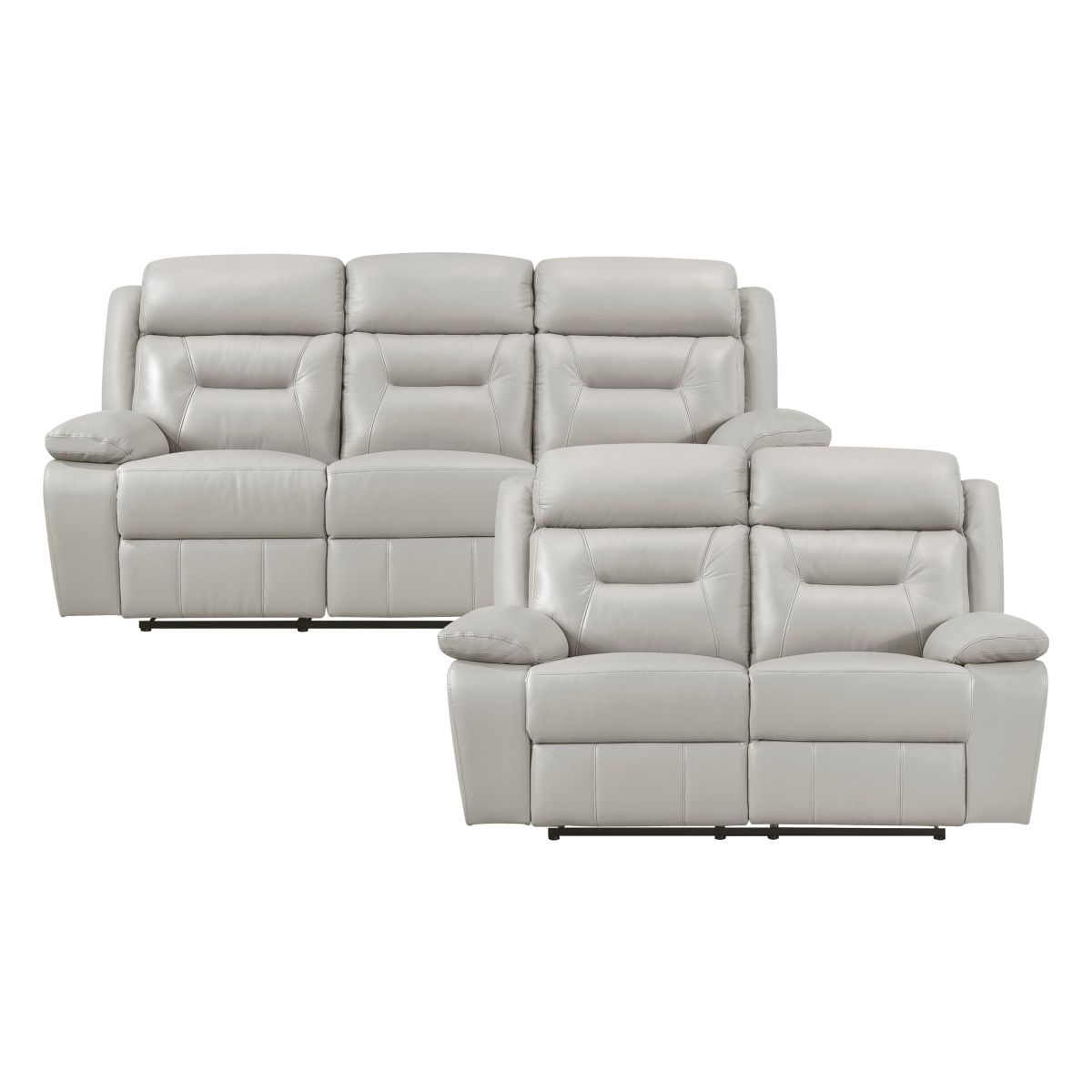 Laconia 2pc Set: Sofa & Love Seat