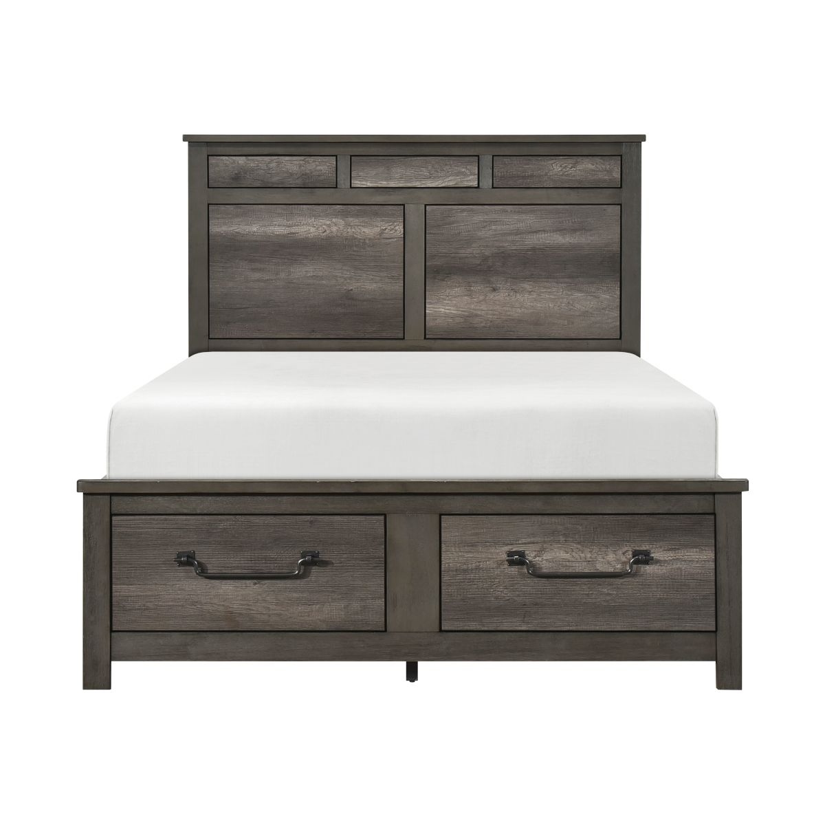 Lenior Eastern King Platform Bed with Footboard Storage