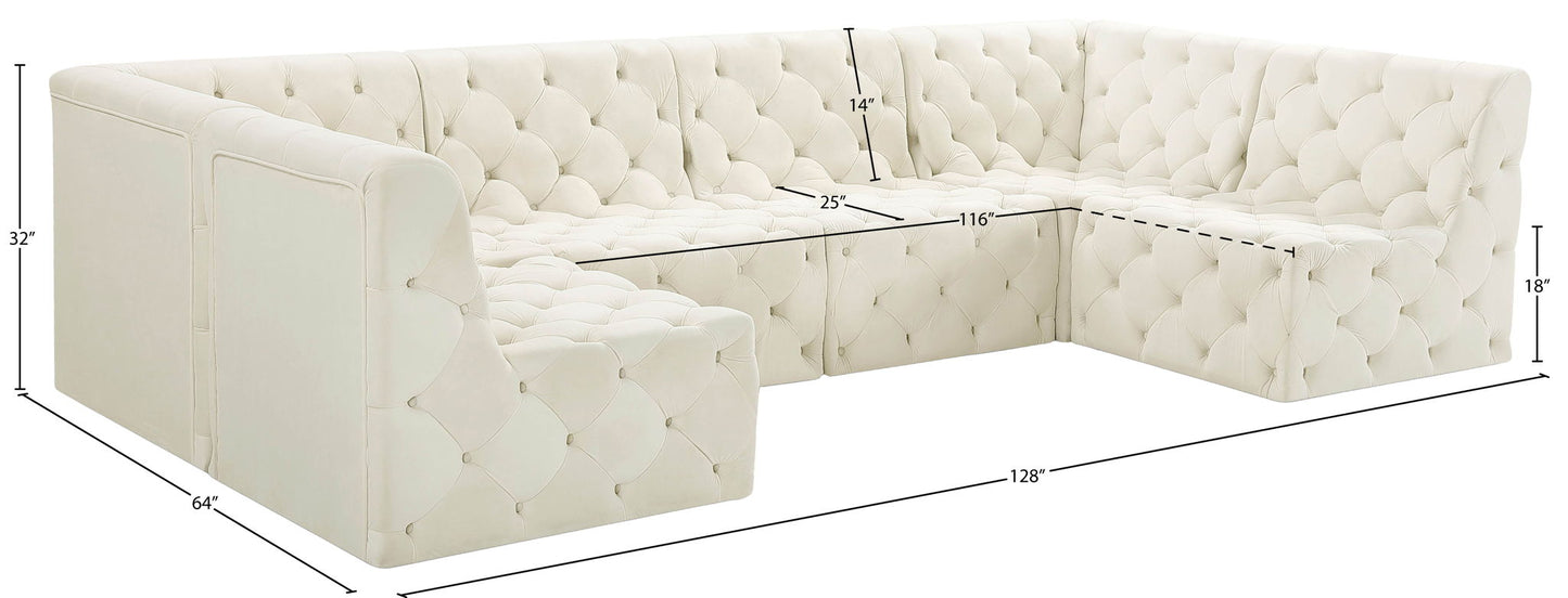 Tuft - 6 Piece Modular Sectional