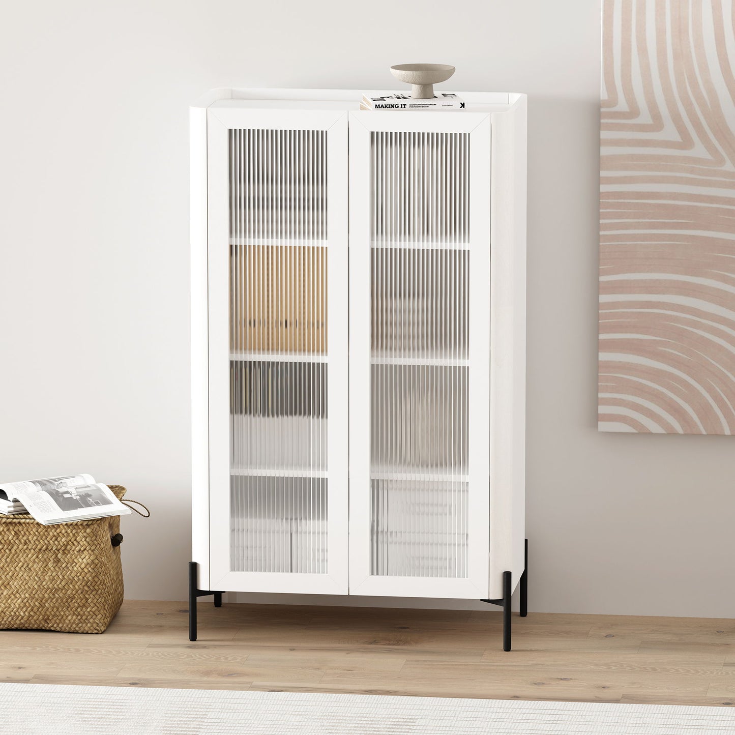 Manhattan Abbey - Bookcase Cabinet