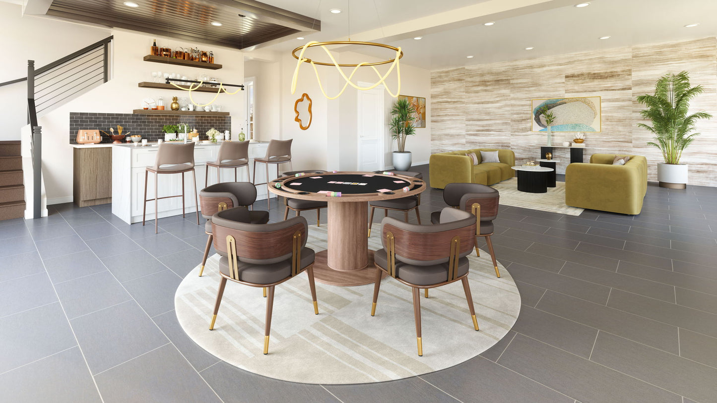 Izola - Console Table - White / Black