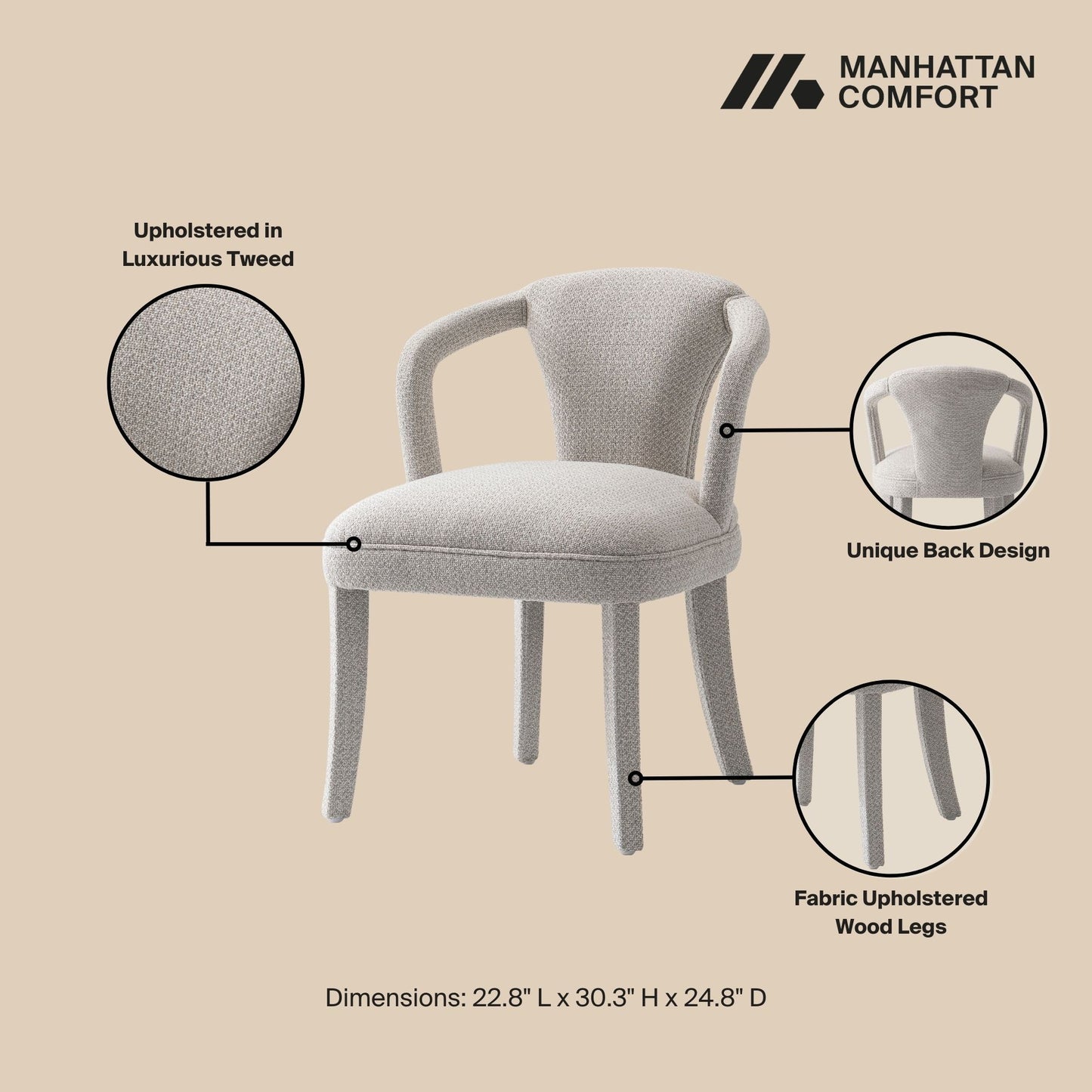Manhattan Palmer - Armchair