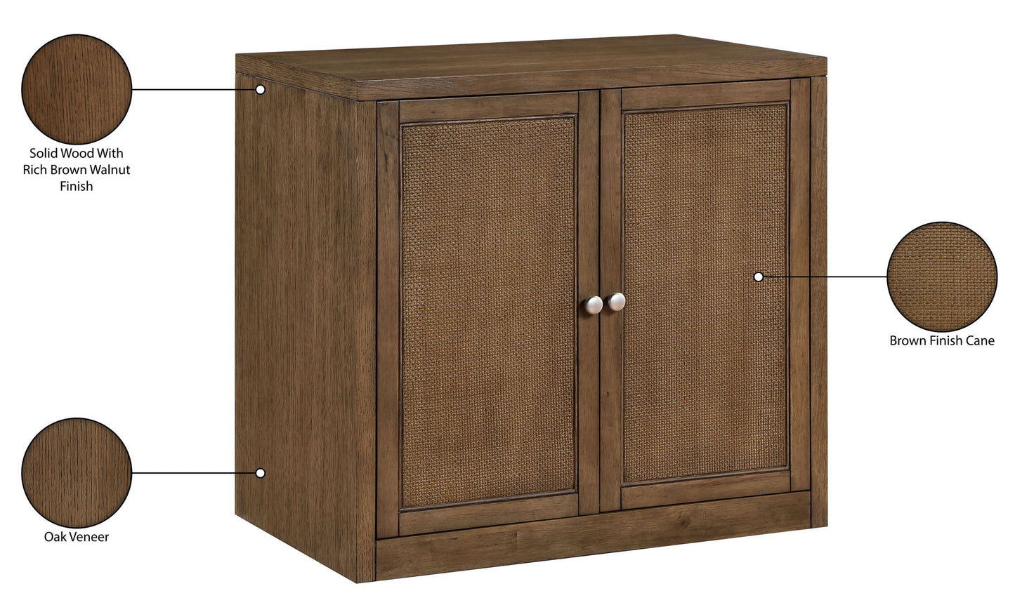 Vero - Solid Wood And Oak Venee Sideboard/Buffet