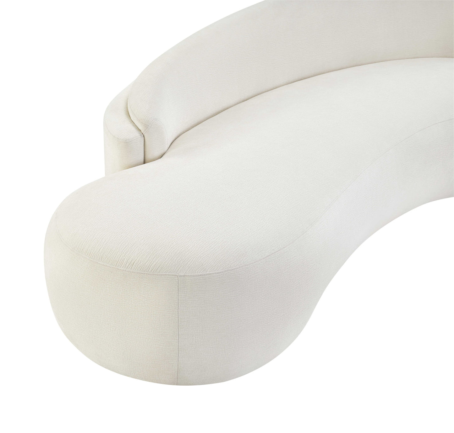 Caspian - Chenille Fabric Upholstered Loveseat