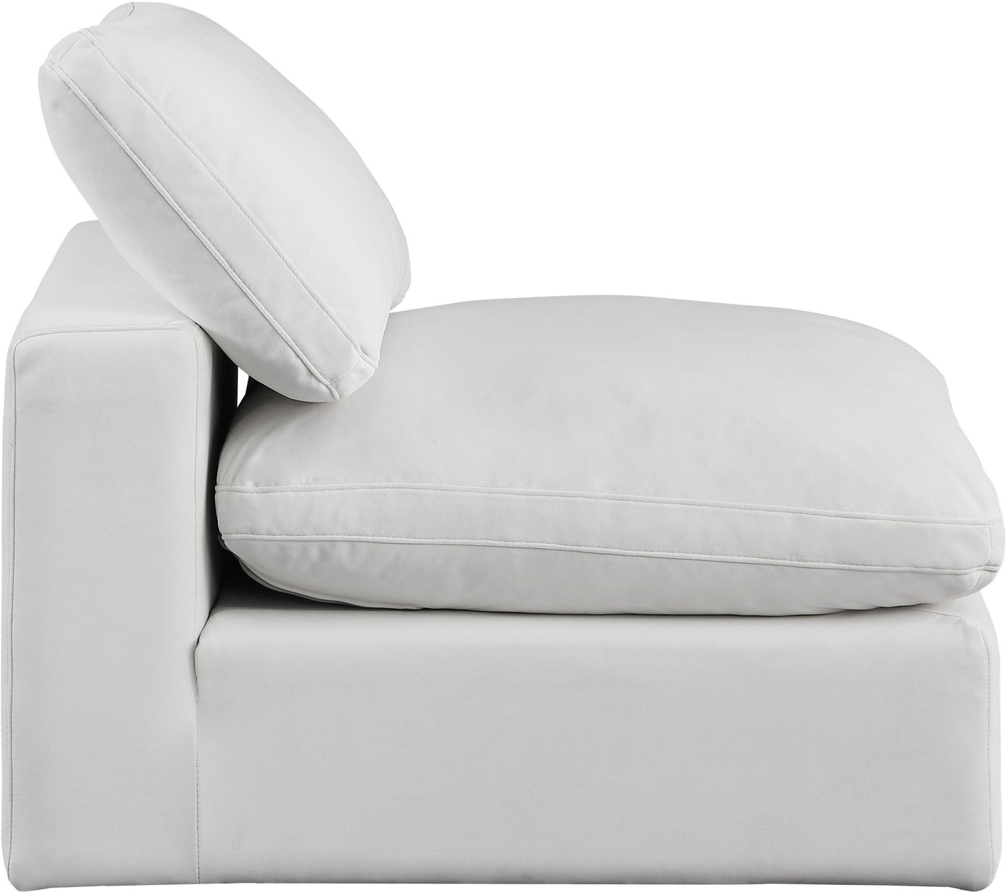 Comfy - Velvet Armless Chair