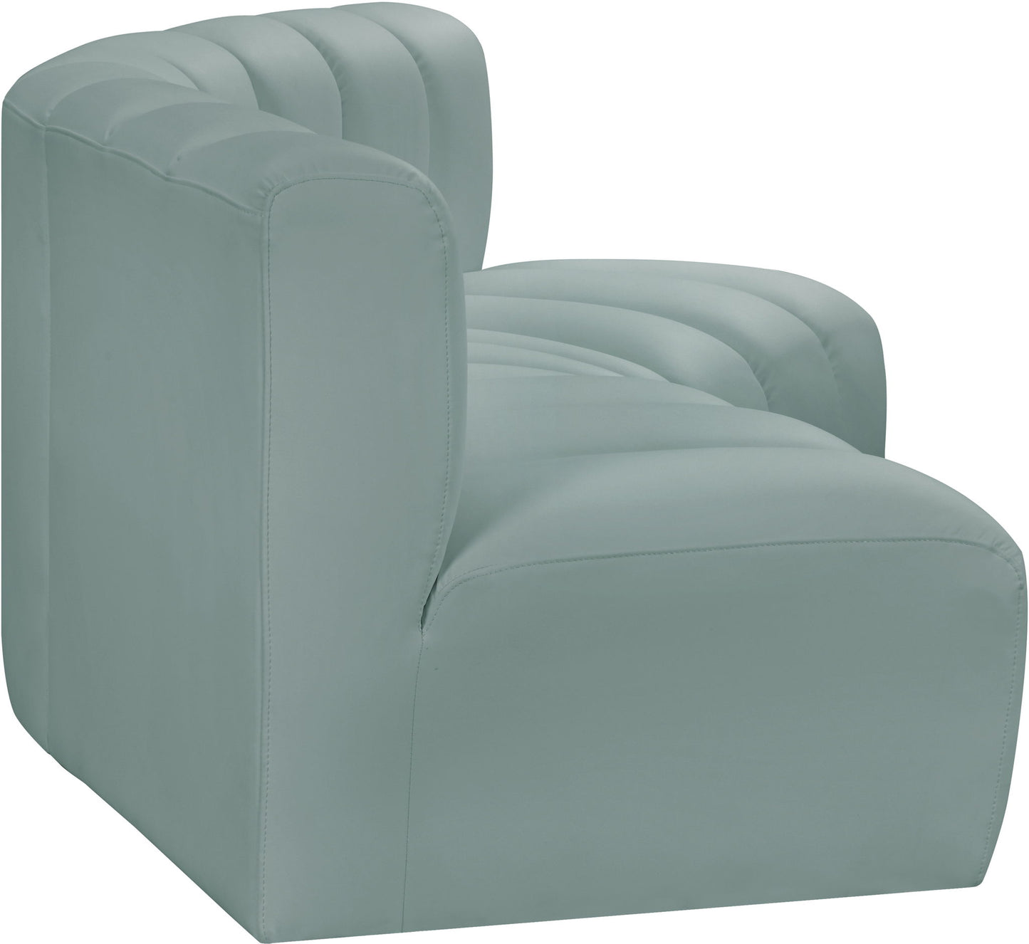 Arc - Faux Leather 3 Piece Modular Corner Sofa