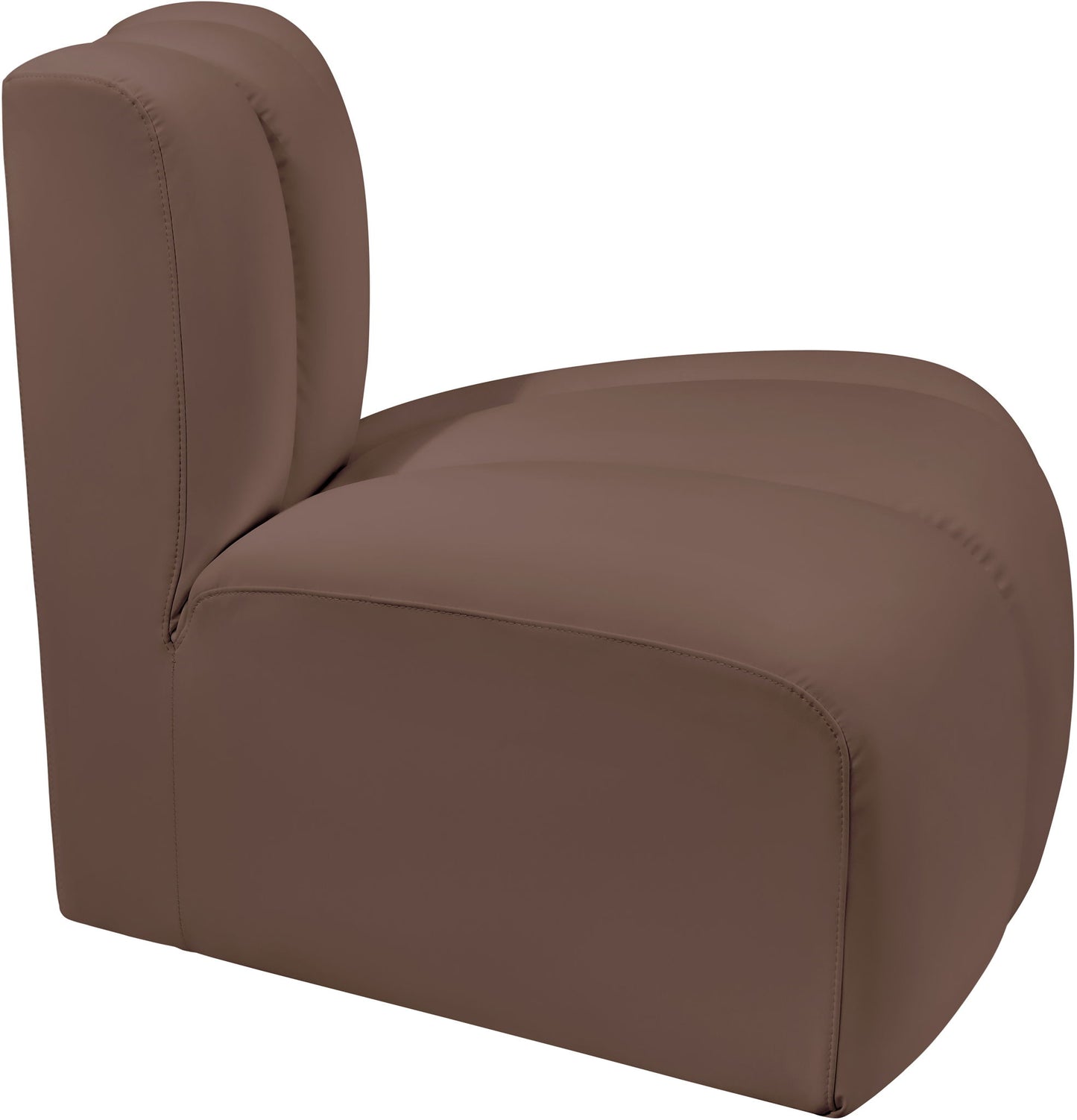 Arc - Faux Leather Reverse Corner Chair