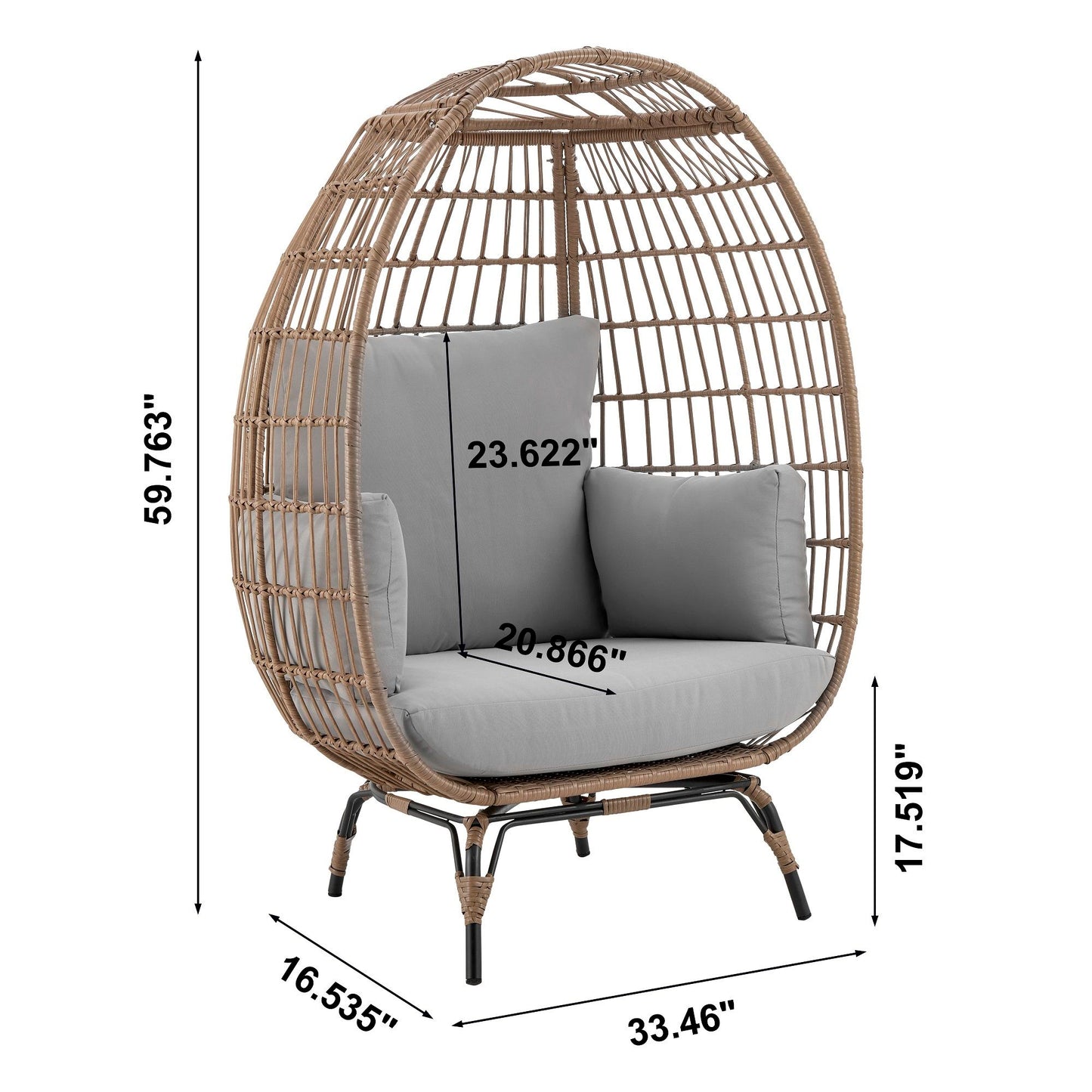 Manhattan Spezia - Freestanding Egg Chair