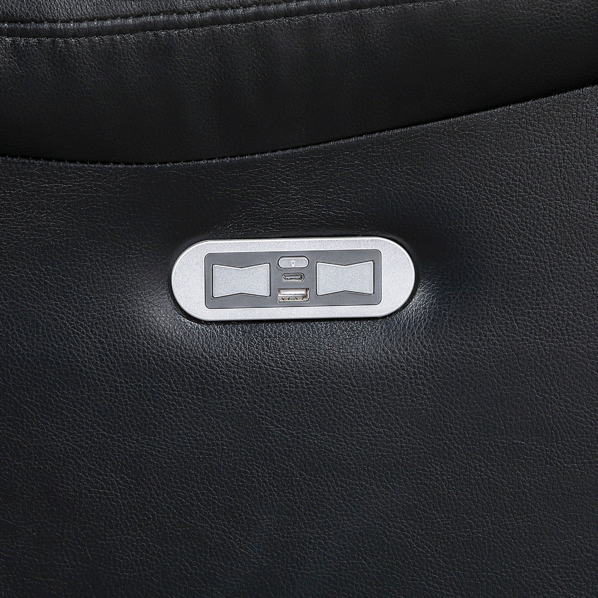 Glory Furniture - Sensa - Power Reclining Sofa With Table And LED Belt