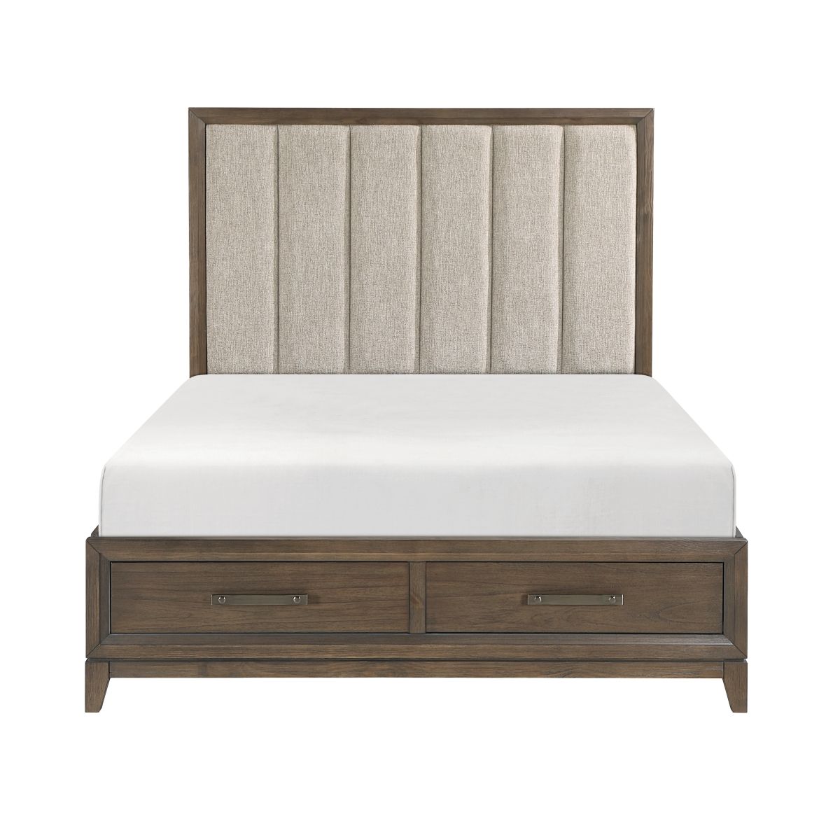 Cambridge Eastern King Platform Bed with Footboard Storage