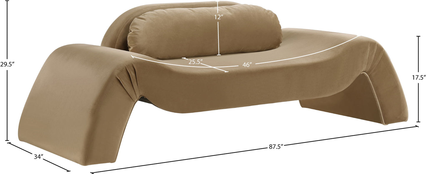 Austin - Velvet Loveseat