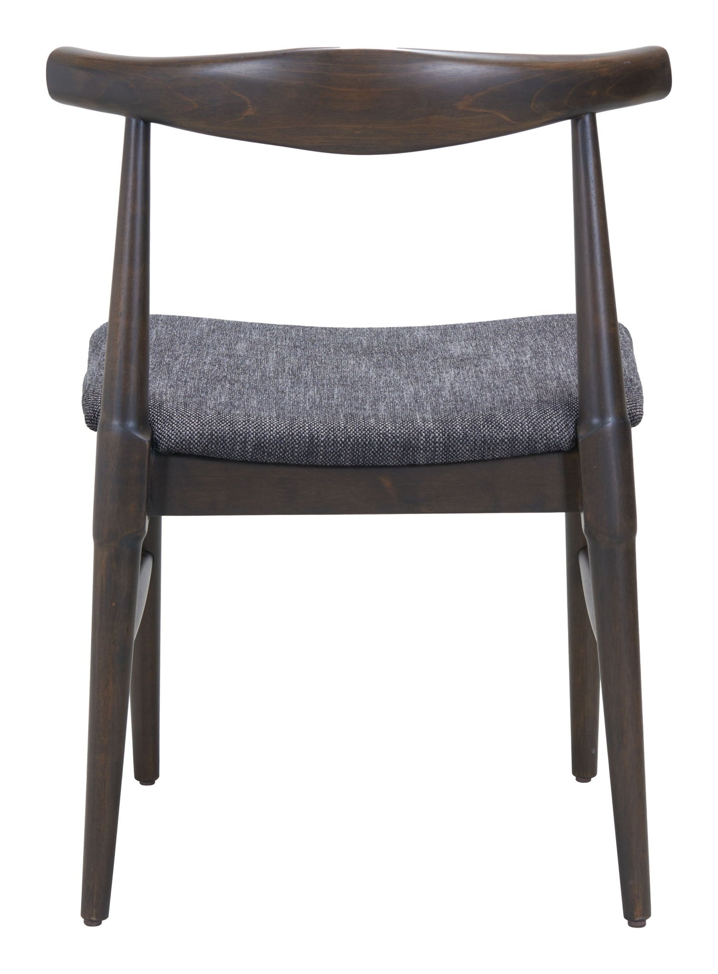 Tuzka - Dining Chair (Set of 2) - Gray / Espresso