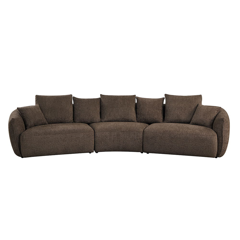 Bash - Sofa With 7 Pillows - Macca Anthology Boucle