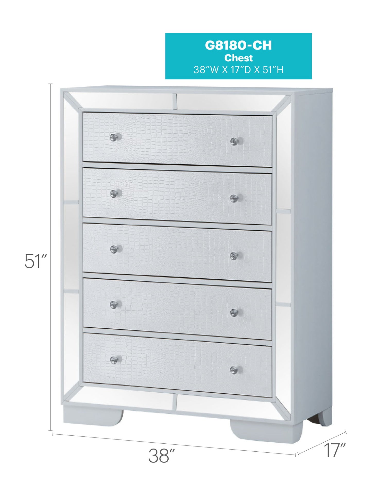 Glory Furniture - Hollywood Hills - Chest