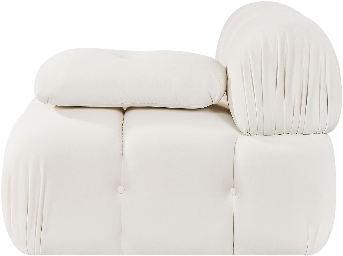 Orin - Velvet Performance Fabric Upholstered Modular Chair