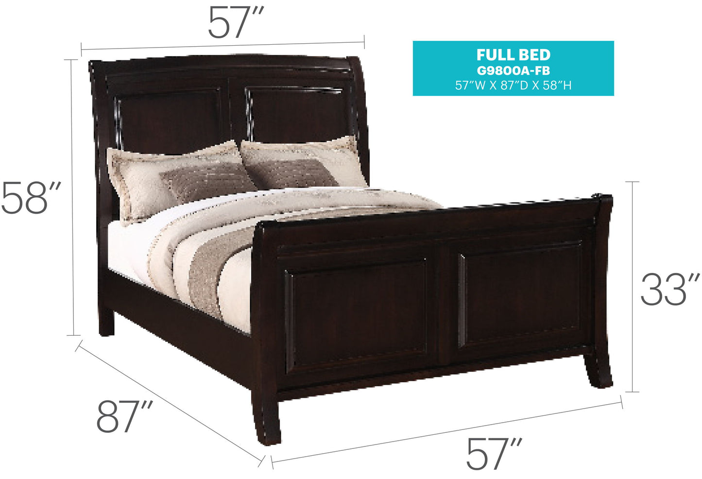Glory Furniture - Ashford - Bed