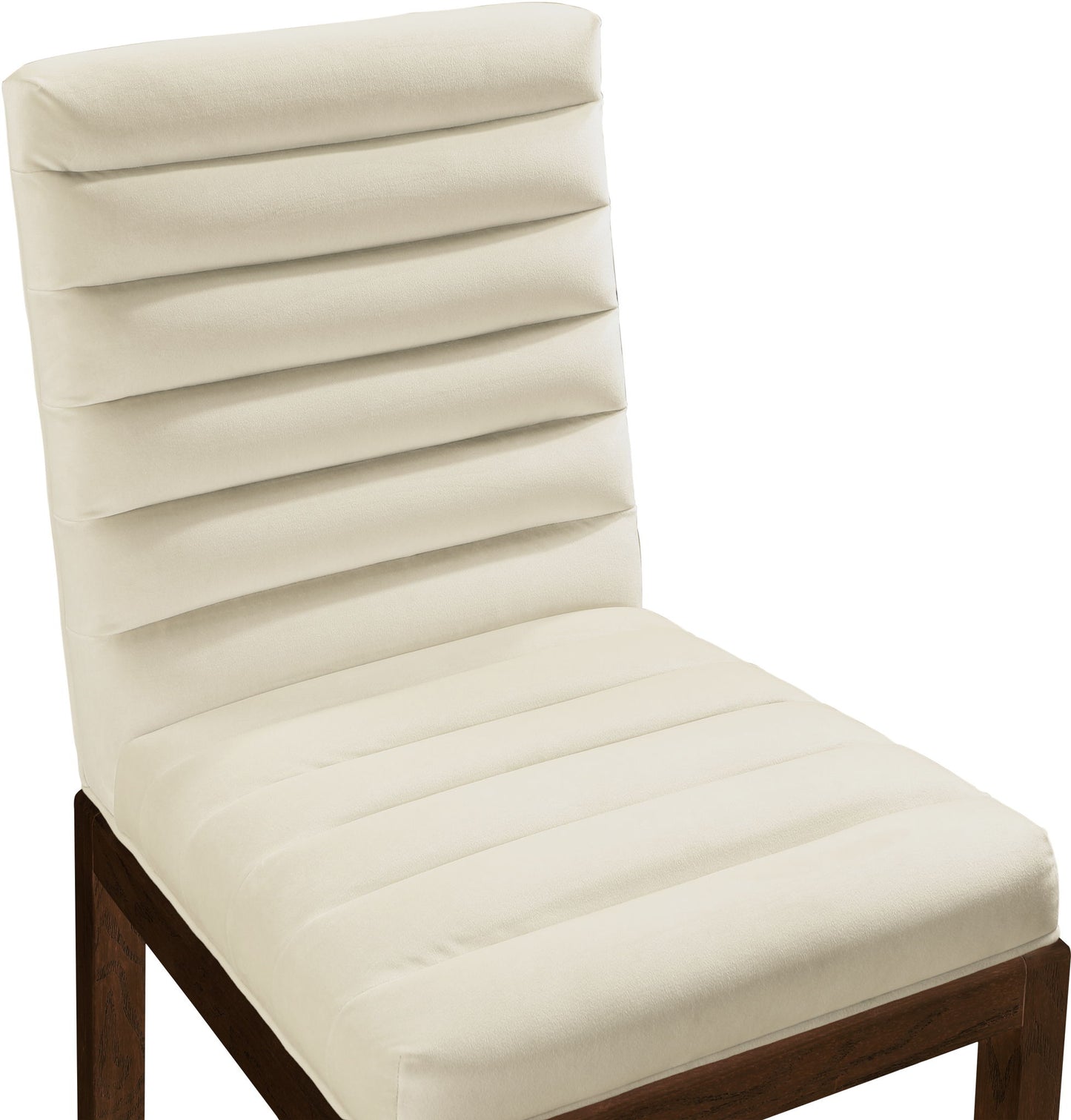 Evelyn - Dining Chair With Brown Legs