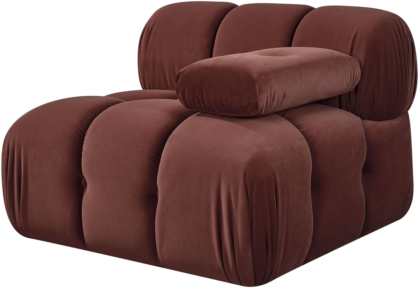 Orin - Velvet Performance Fabric Upholstered Modular Chair