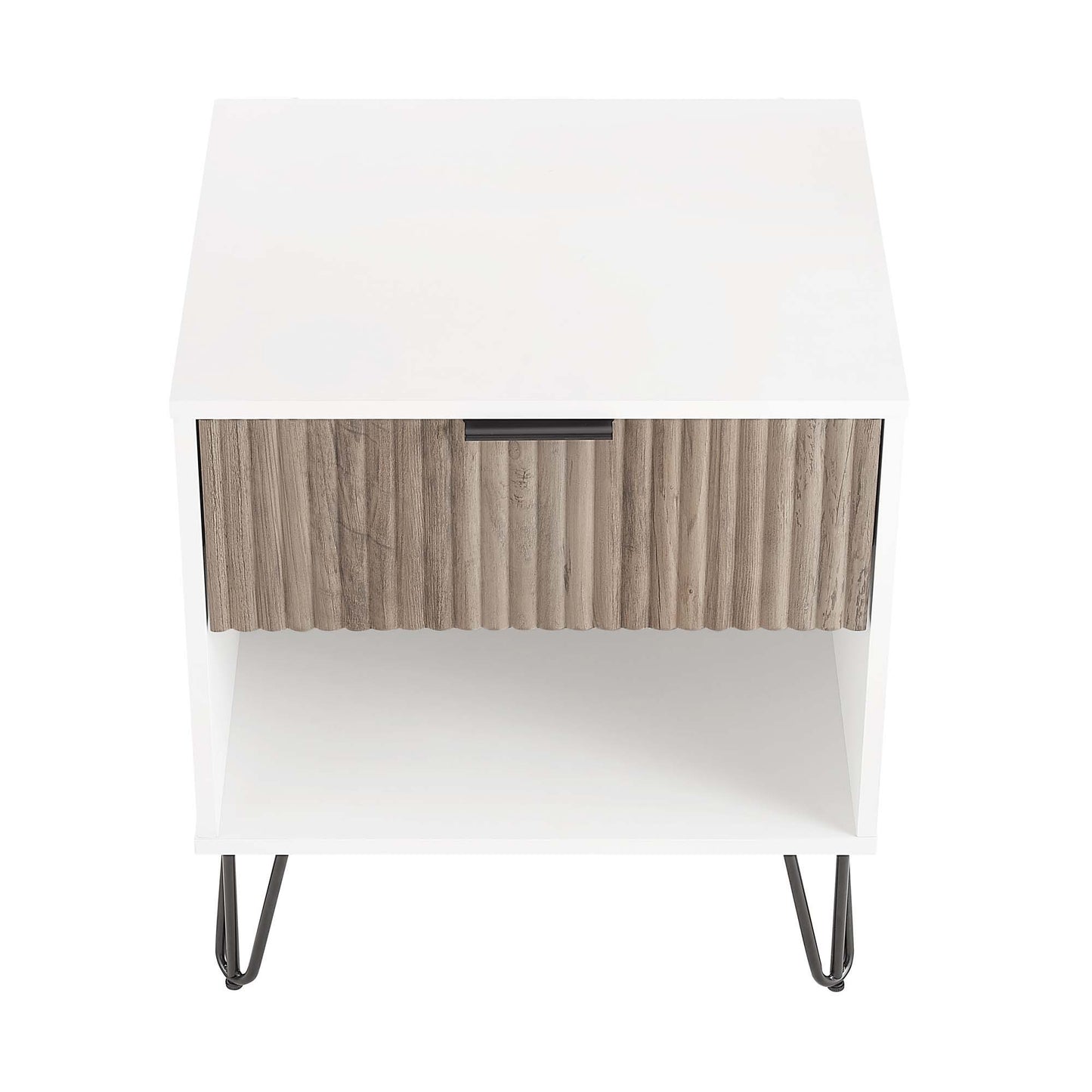 Manhattan Dumbo - Nightstand With White Frame